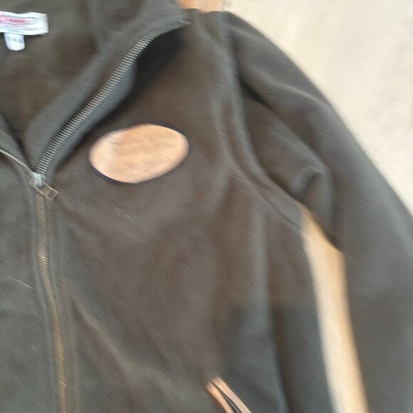 ** Arsens Canda National Park Green Brown Fleece Performance Zip Jacket Vest M - Picture 4 of 9